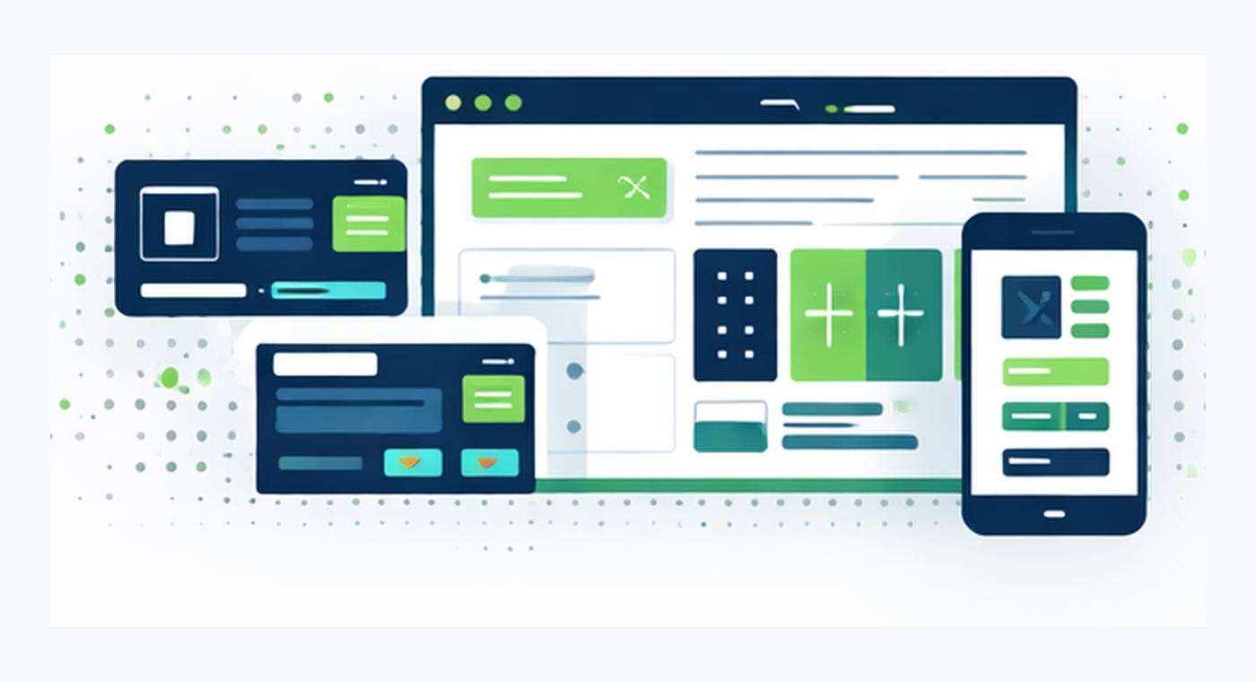 Website systems visual for ProAI Expert.